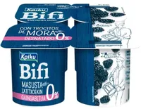 Bifi desnatado m.g con trocitos de mora sin gluten