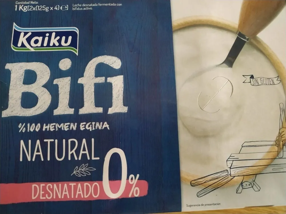 Yogurt natural desnatado 0%