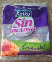 Formatge Kaiku Ratllat Emmental Sense Lactosa En Talls
