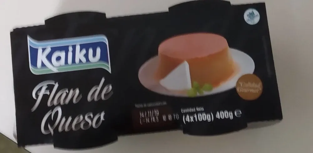 Flan de queso