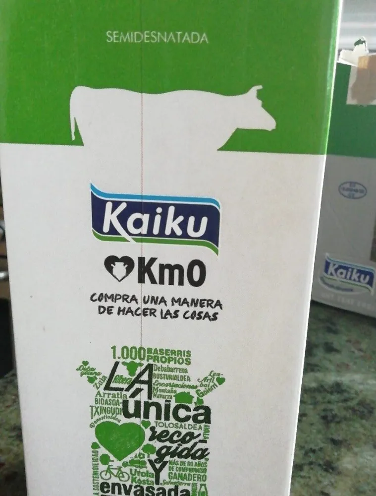 Leche semidesnatada