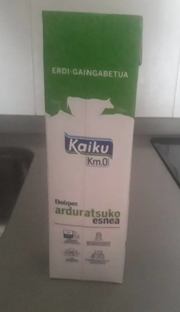 Leche de producción sostenible