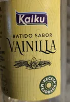 Batido sabor vainilla