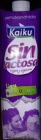 Leche semidesnatada sin lactosa