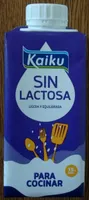 Sin Lactosa nata líquida para cocinar