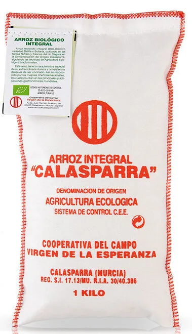 Arroz redondo integral “Calasparra”