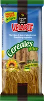 Cereales plus de pan crujientes con semillas y vegetales
