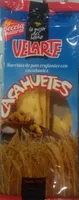 Barritas de pan crujientes con cacahuetes