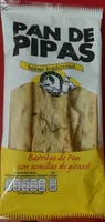 Barritas de pan con semillas de girasol