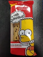 Barritas de pan con chocolate