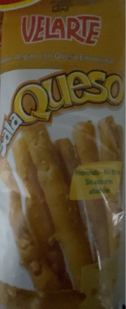 Palitos de pan con queso emmental