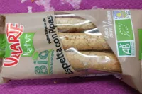 Palitos ecológicos de espelta con pipas