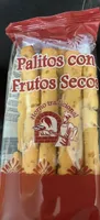 Palitos con frutos secos