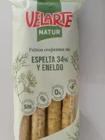 Palitos crujientes de espelta 34% y eneldo
