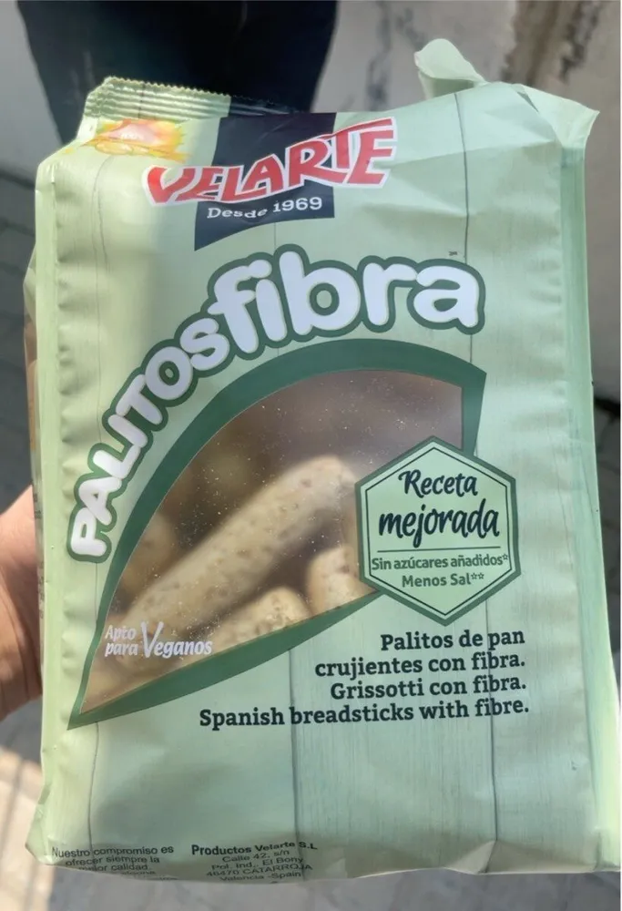 Palitos fibra