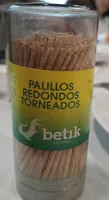 Palillos redondos torneados