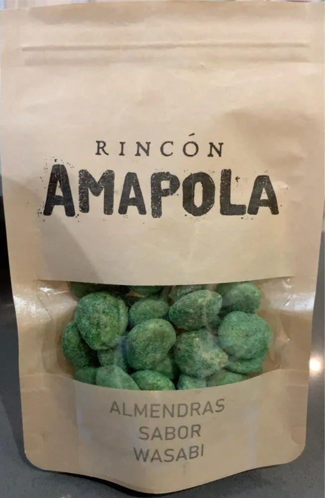 Almendras sabor Wasabi