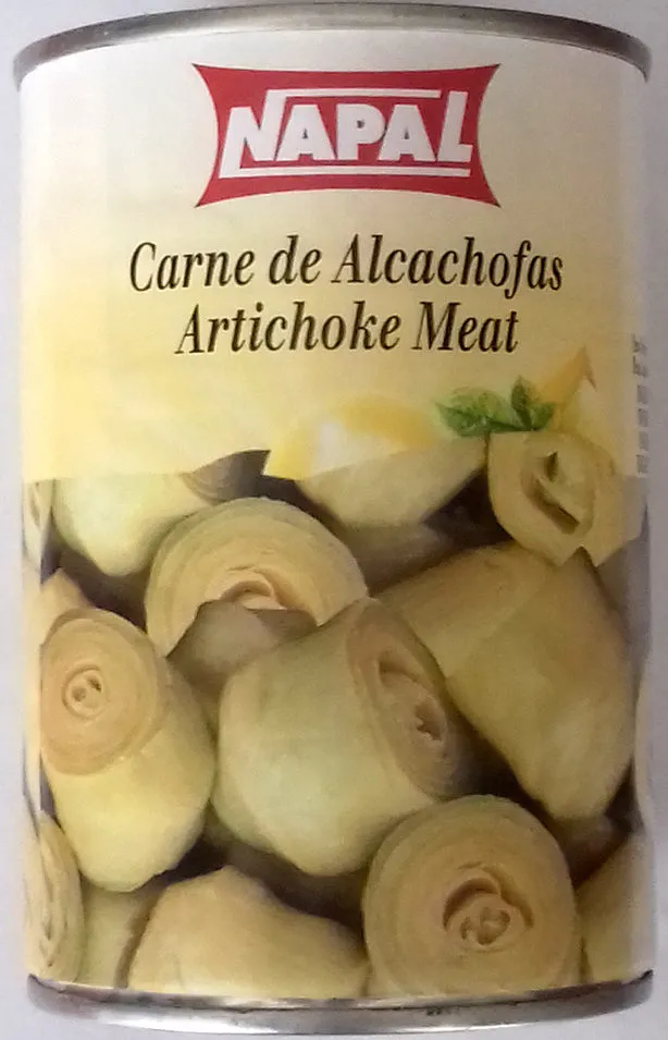 Carne de alcachofas