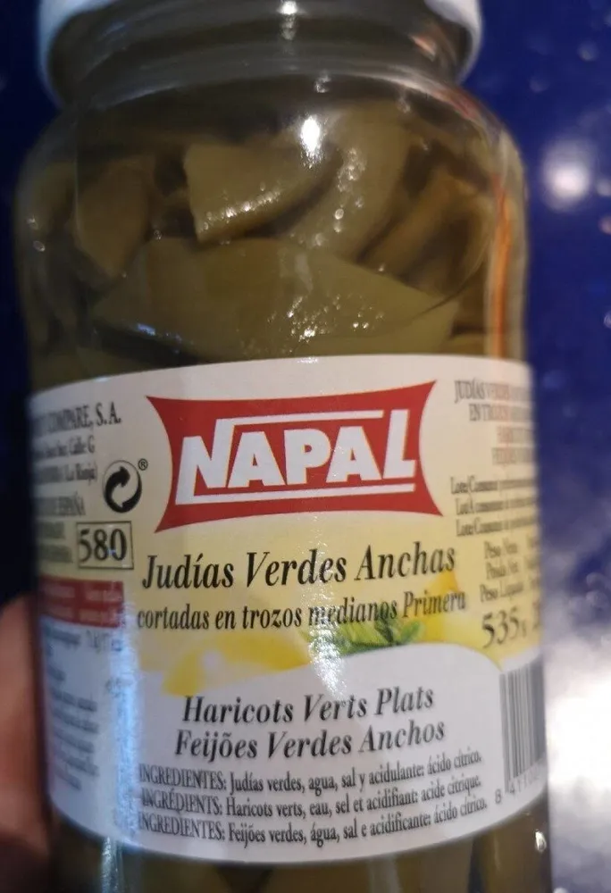 Judías verdes anchas