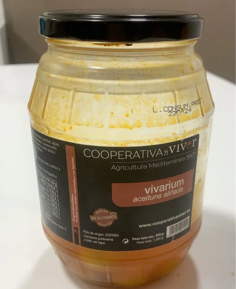 aceituna aliñada