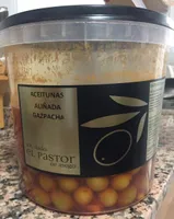 Aceituna aliñada gazpacha