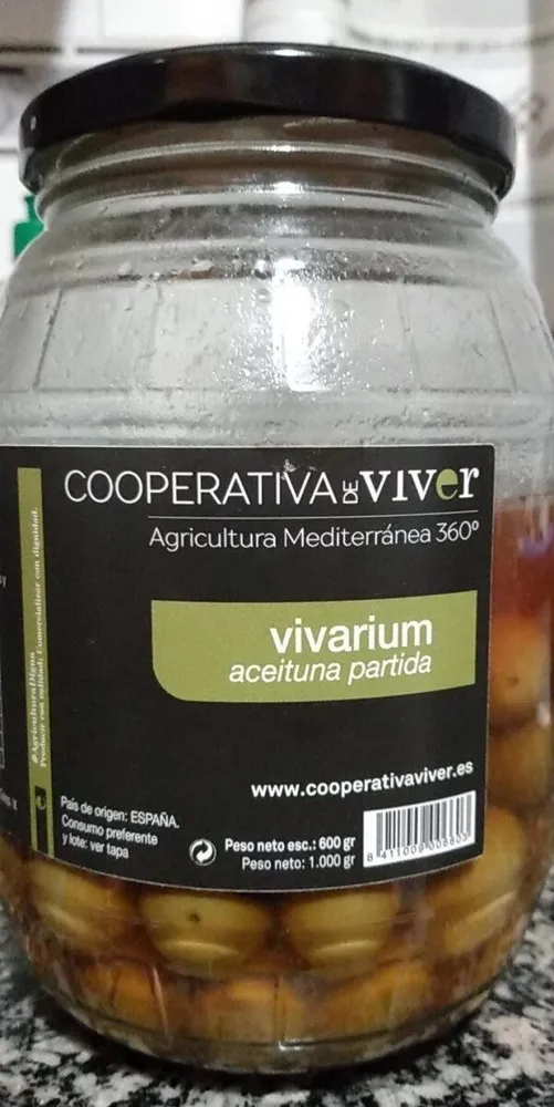Vivarium Aceituna partida