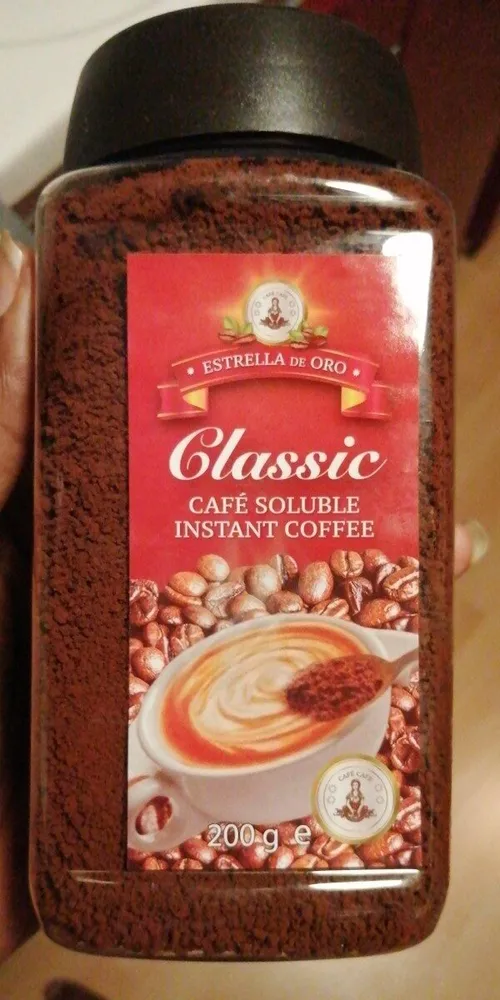 Classic café soluble instant coffee