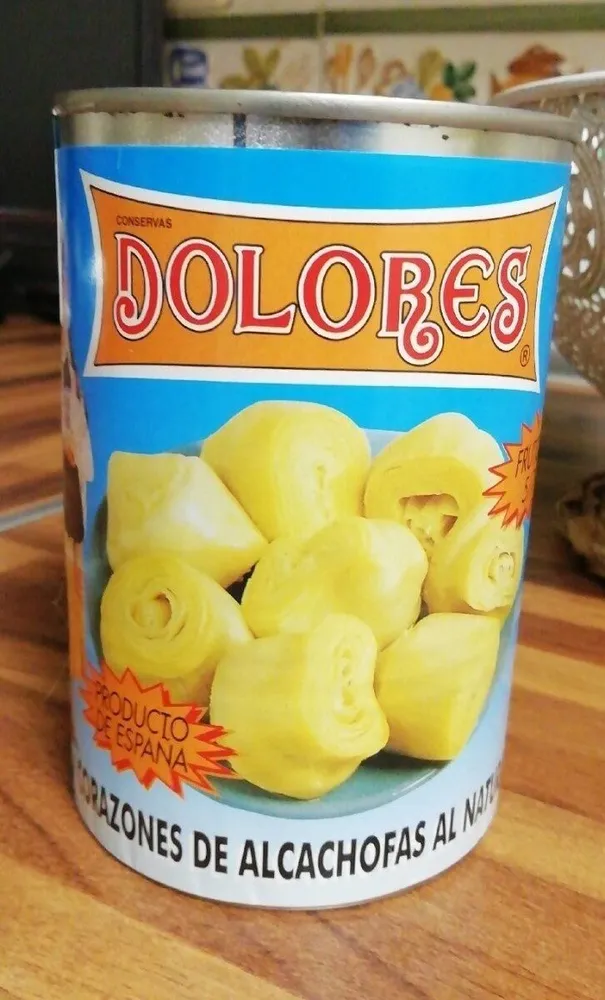 Corazones de alcachofas al natural