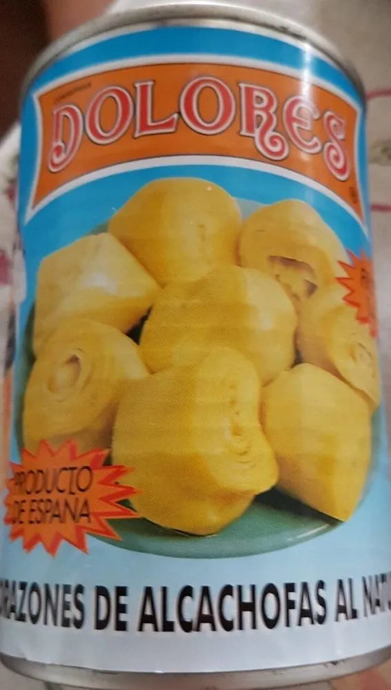 Corazones de alcachofas al natural