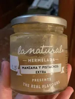 Mermelada mamzana y pistacho