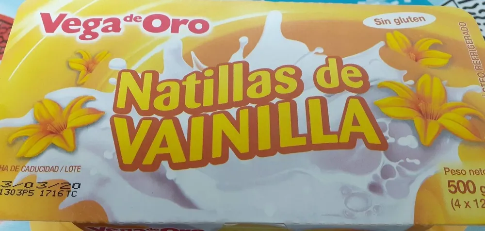 Natillas de Vainilla