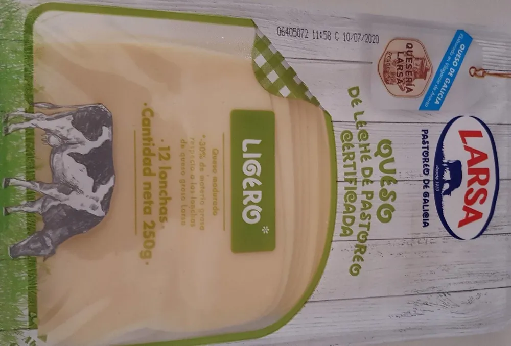 Queso de leche de pastoreo certificada