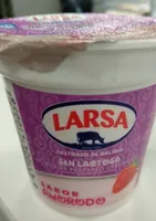 Yogur sin lactosa sabor fresa