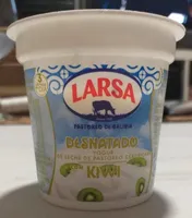 Yogur desnatado con kiwi