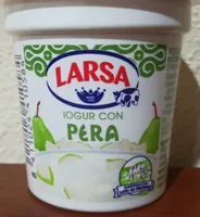 Yogur con pera