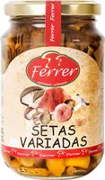 Surtido de setas variadas