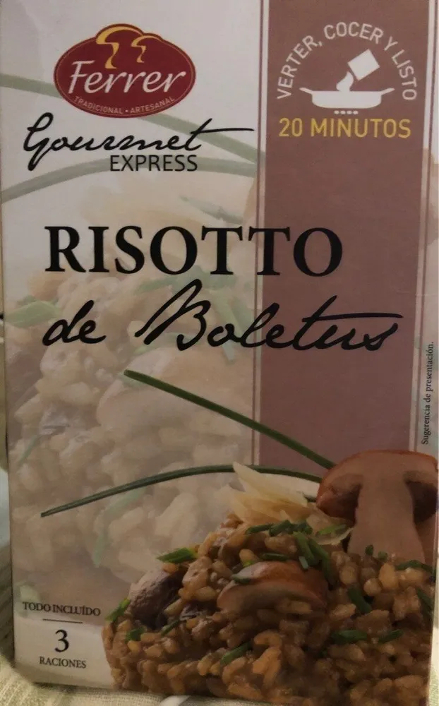 Risotto de boletus