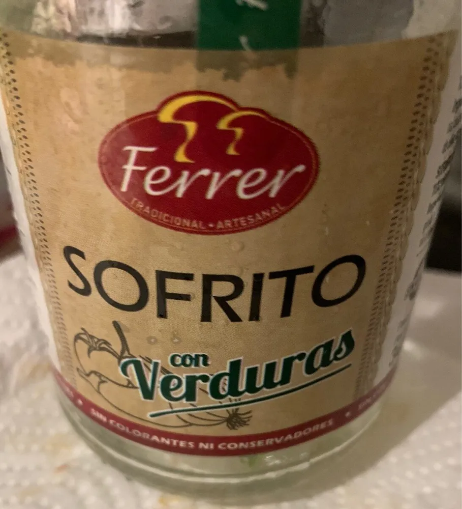 Sofrito con verduras