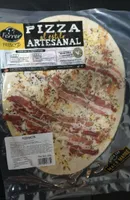 Pizza al estilo artesanal (bacón)
