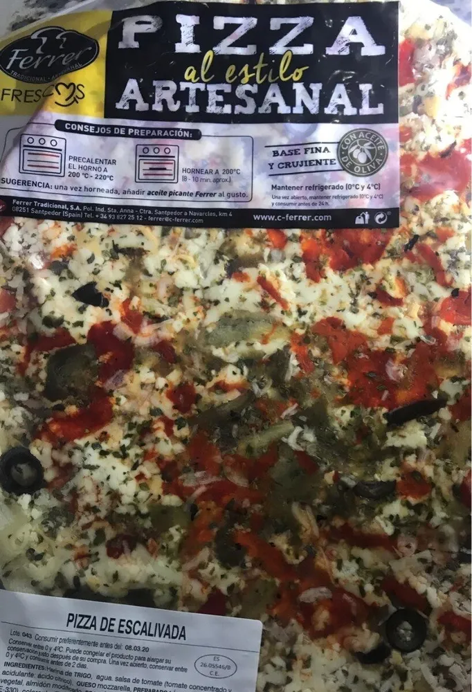 Pizza artesanal