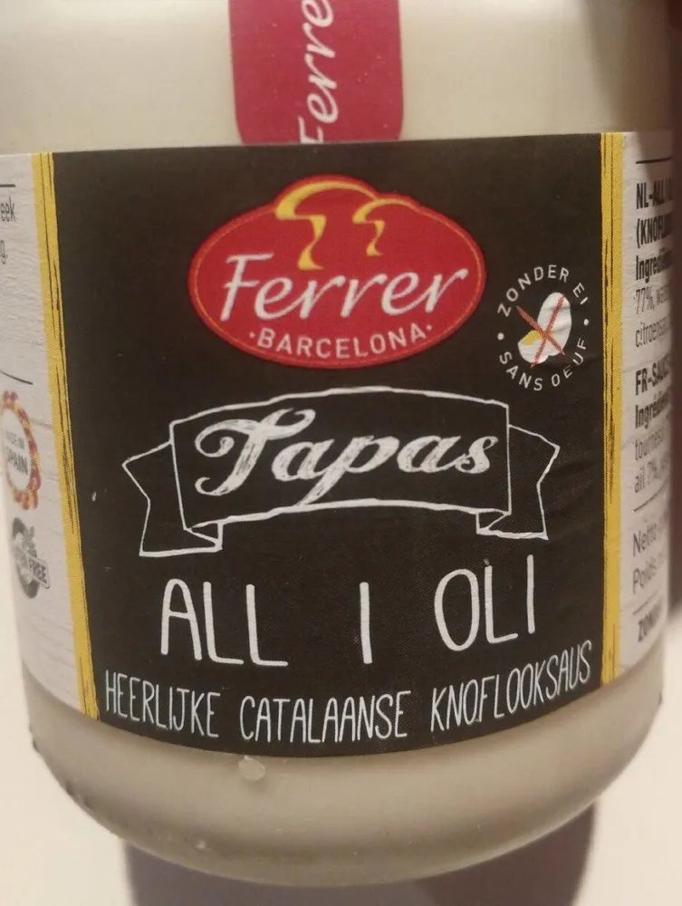 Sauce all i oli
