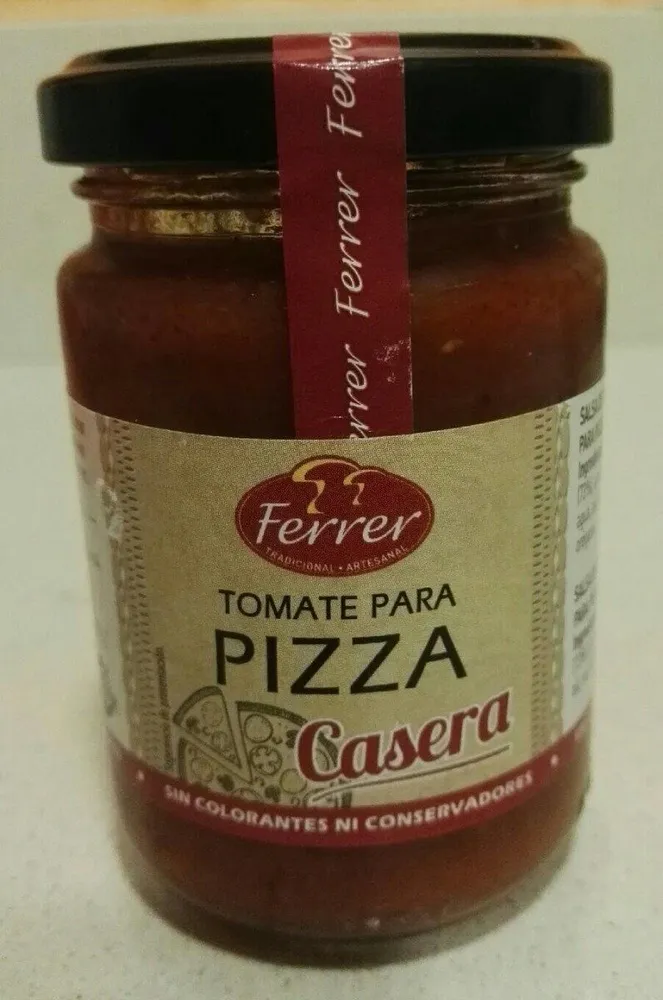 SALSA DE TOMATE PARA PIZZA