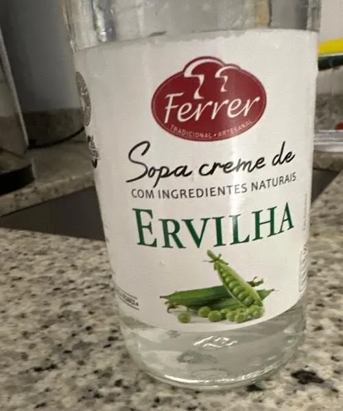 Sopa Creme de Ervilha