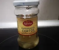 Espárrago blanco corto