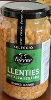 Llenties de l’alta segarra
