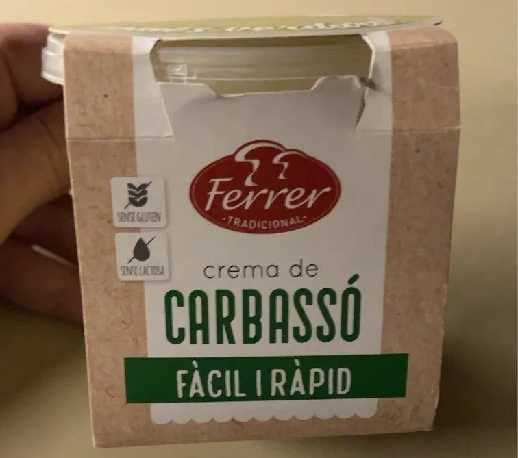 Crema de Carbassó