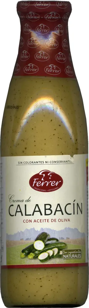 Crema de calabacín