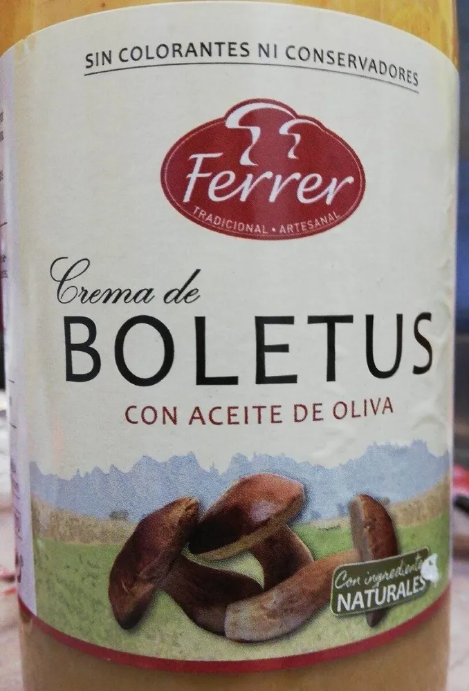 Crema de Boletus
