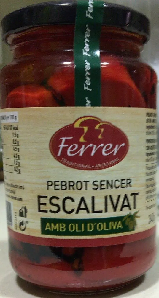 Pebrot sencer escalibat