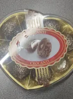 Bombonera corazón de crocanti